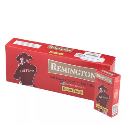 Remington little cigars with a very smooth flavor